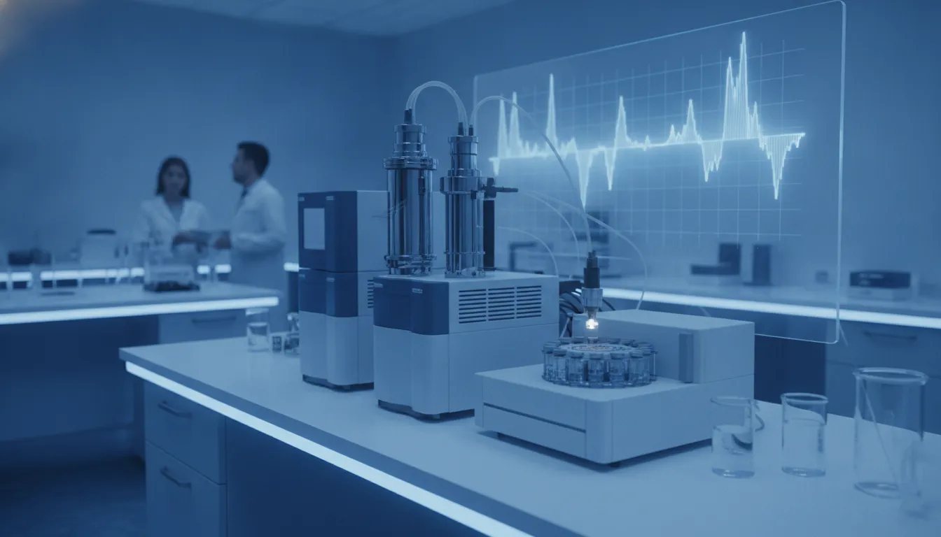 HPLC analysis used to evaluate verified peptides
