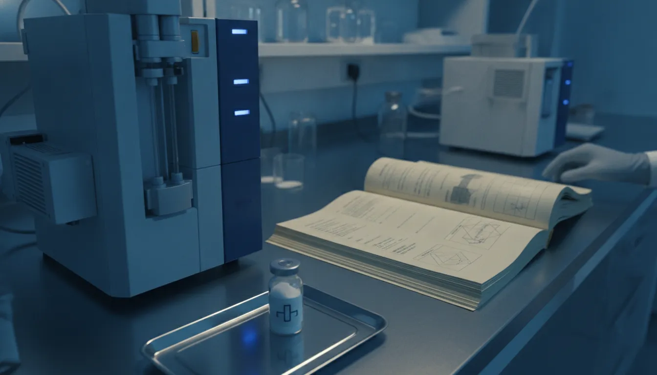 MOTS-c peptide procurement documentation review in a laboratory