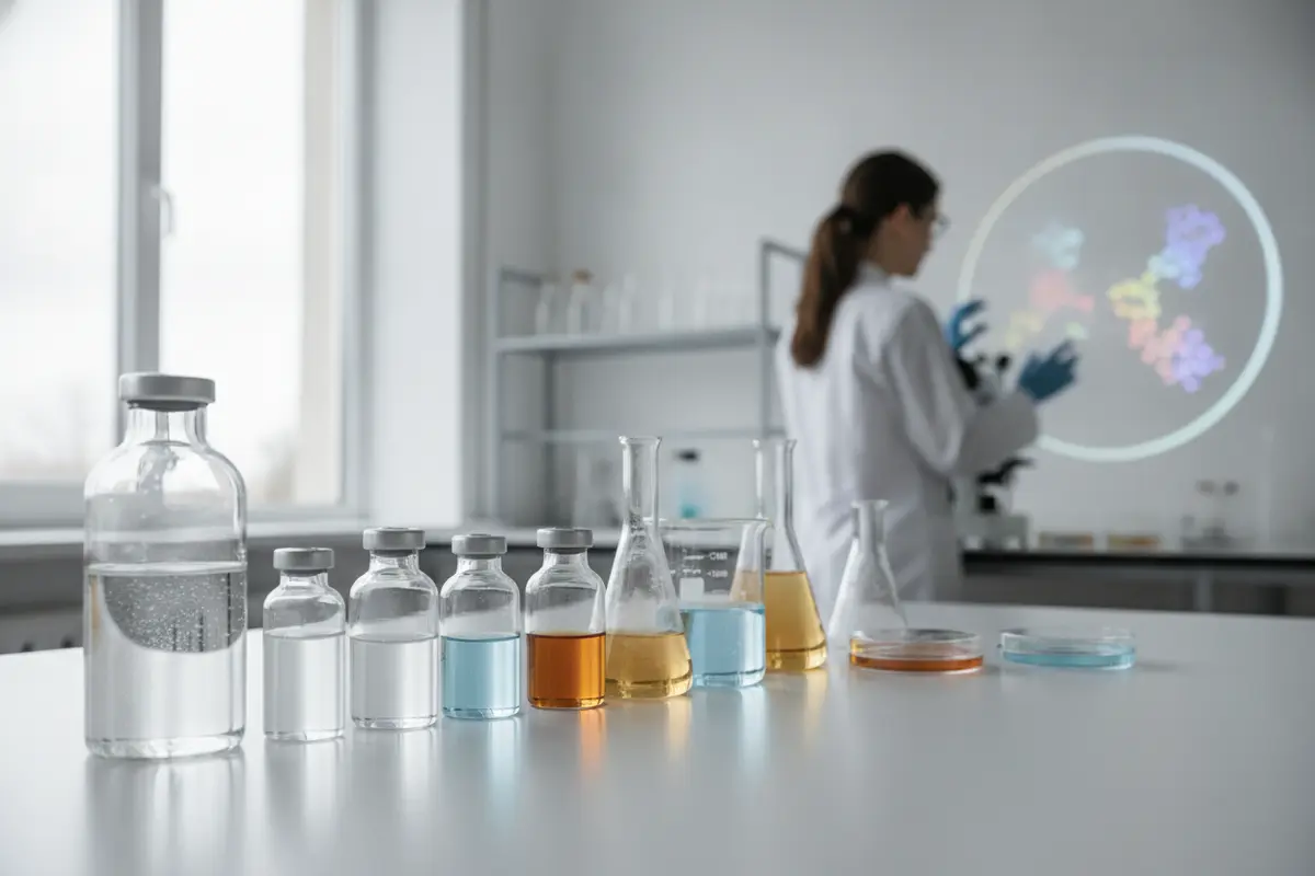 Visual outline of a peptide toxicology study from sample characterization to documented interpretation