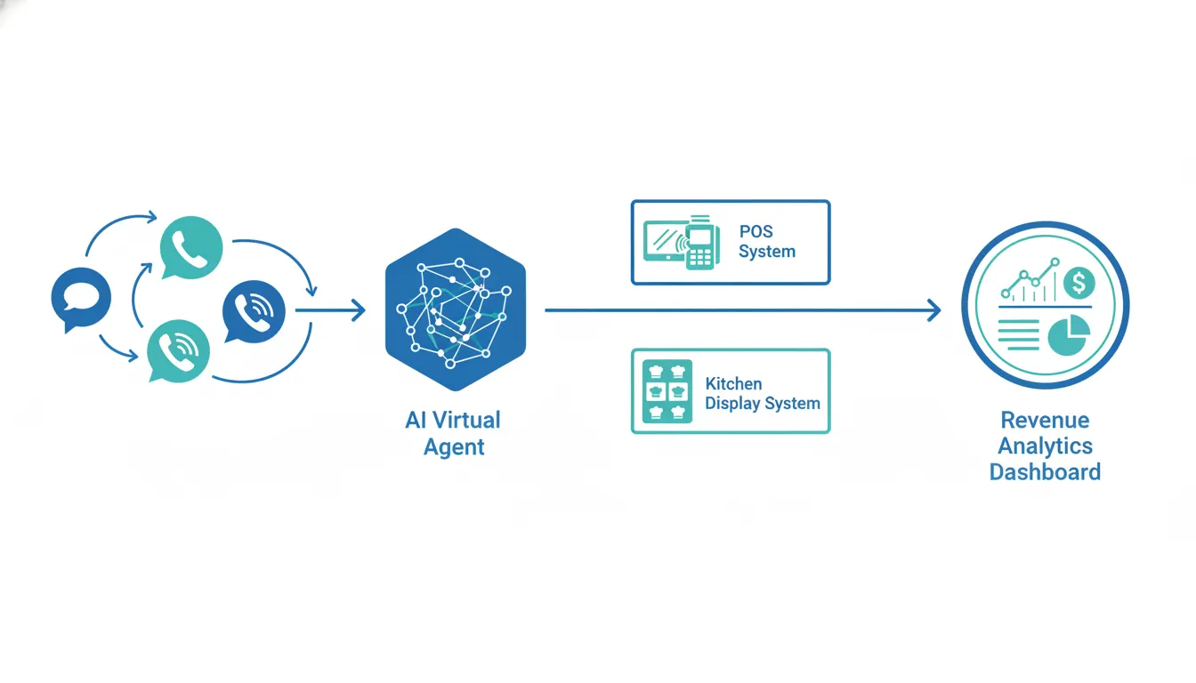 AI phone ordering restaurants POS integration workflow