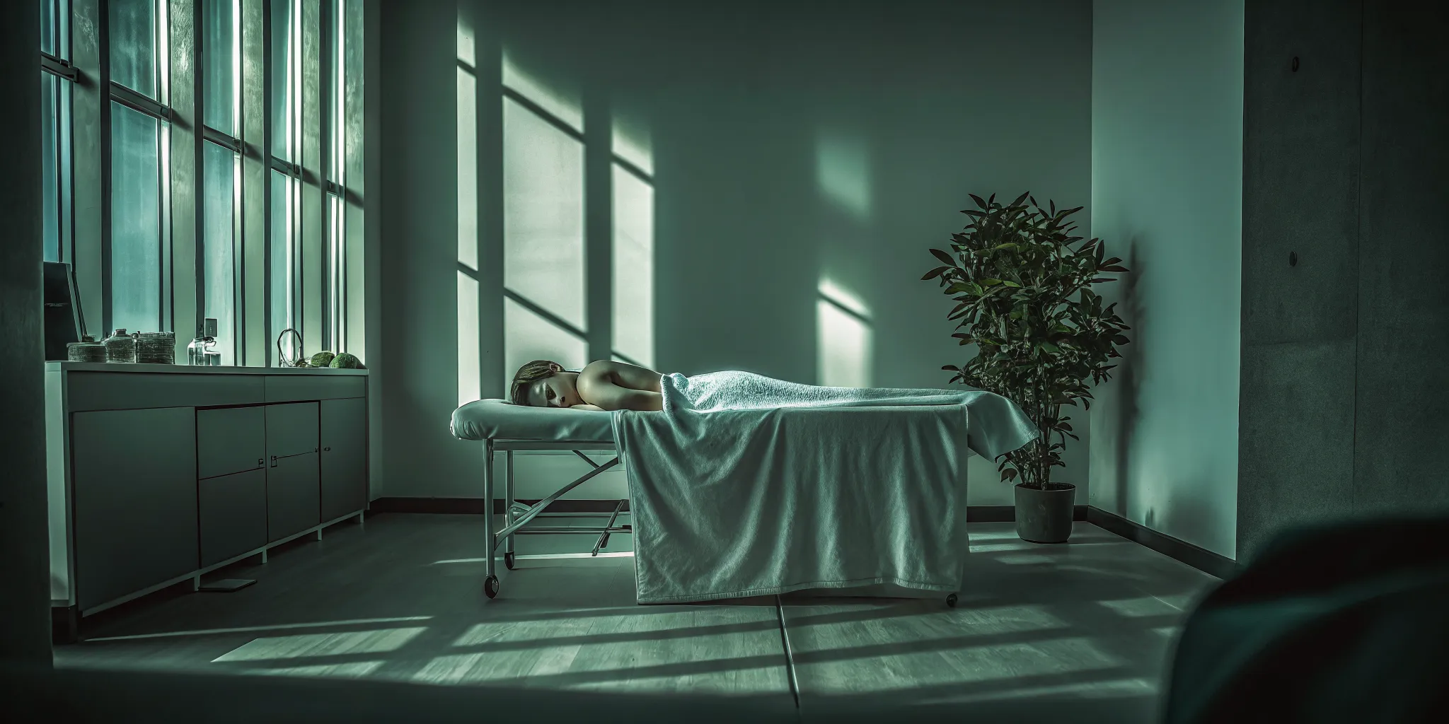 Active adult receiving fascia-first therapeutic bodywork as part of a recovery plan
