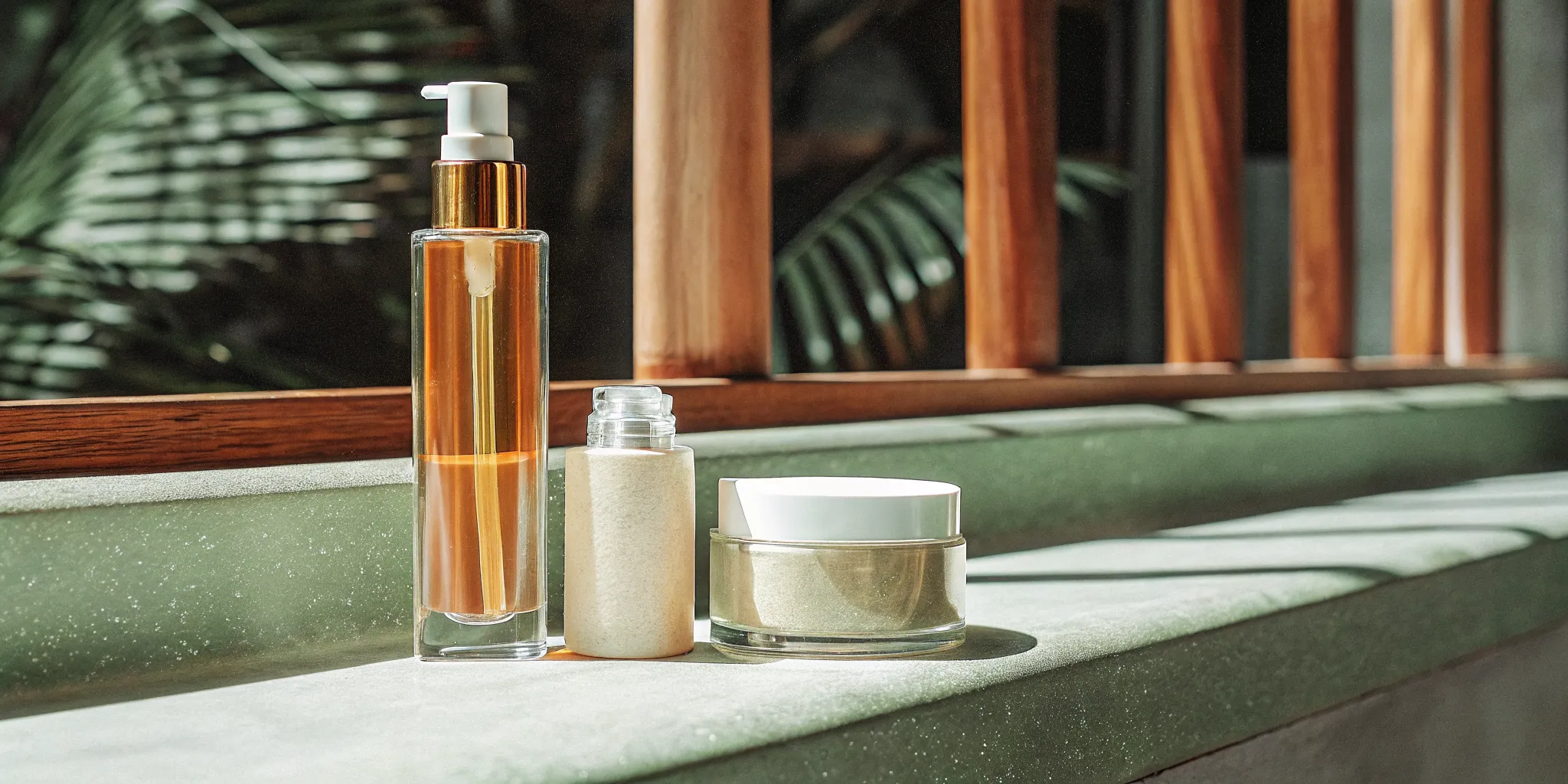Luxury deep conditioner product with clean clinical aesthetic for color-treated hair