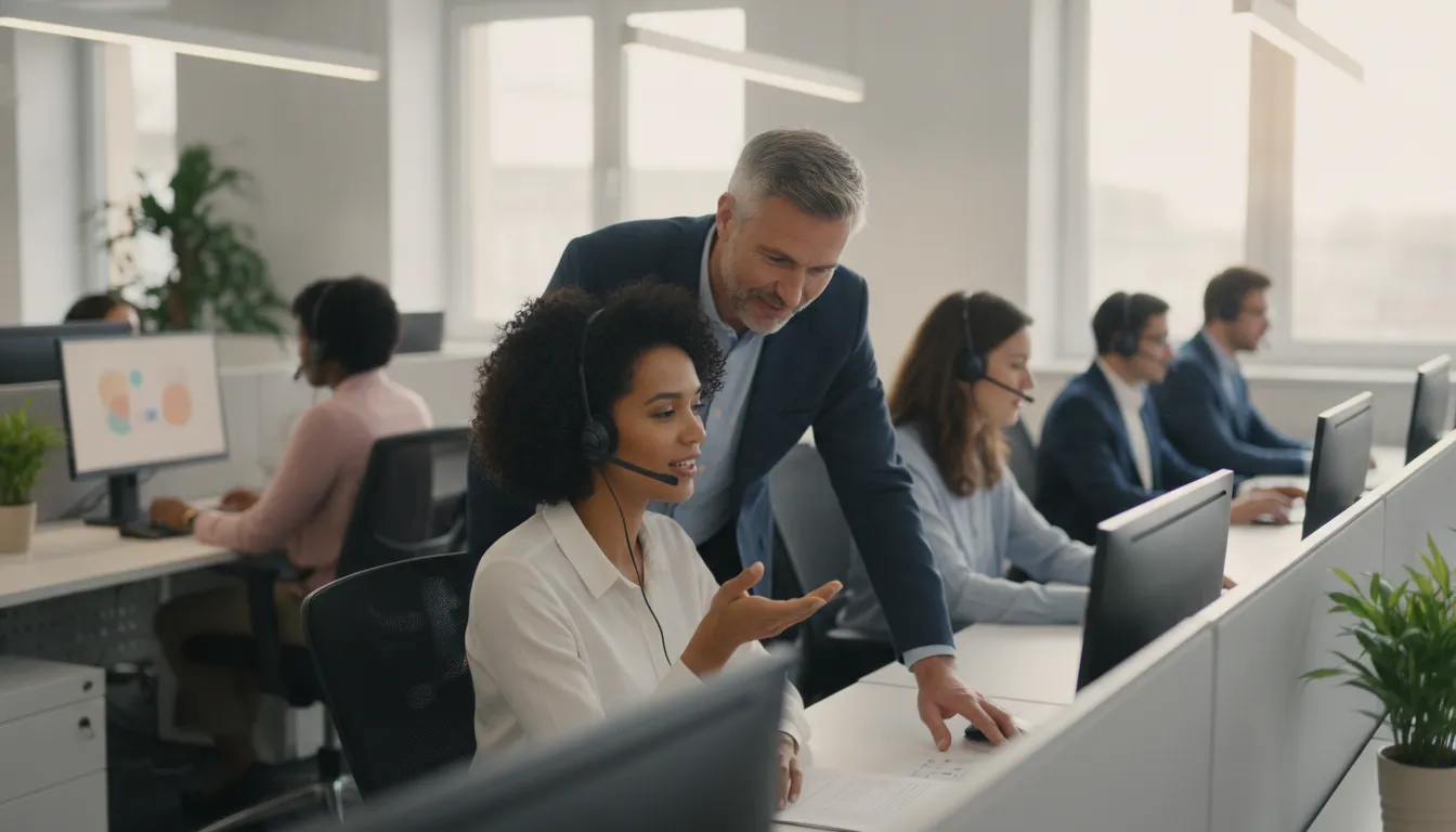 Healthcare customer experience outsourcing teammates coordinating patient support