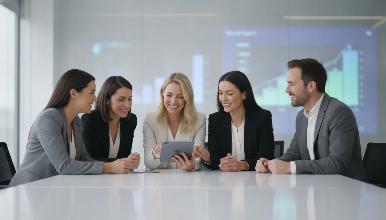 Healthcare revenue cycle specialists conducting denial management quality checks