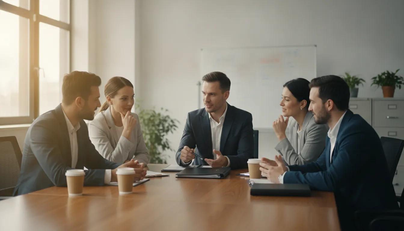 Tax operations team reviewing a secure back-office workflow