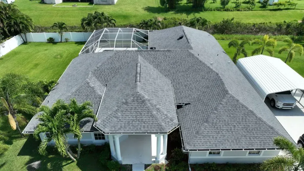 TAMKO Titan XT shingle roof installed on a Florida home by a certified roofing contractor