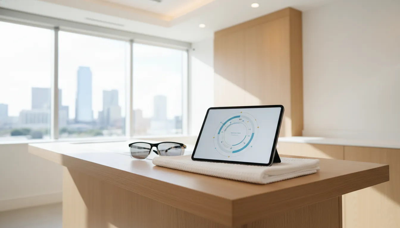 Laser hair removal dallas consultation planning tools and eyewear