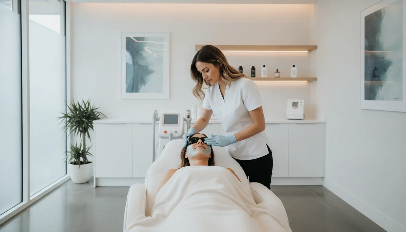 Laser skin rejuvenation treatment at Soul Glow Medspa in Dallas