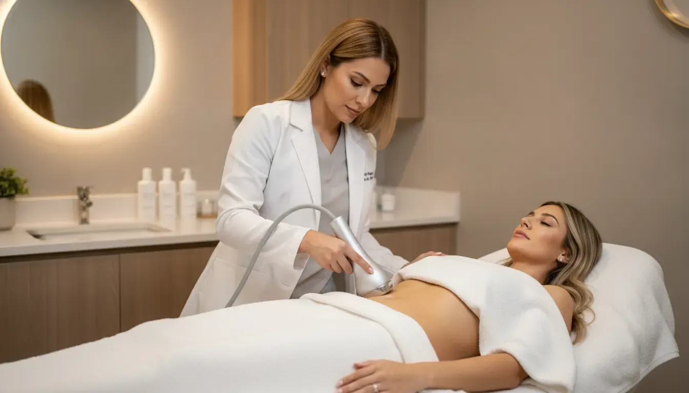 Personalized Venus Legacy Dallas body contouring consultation and treatment setting