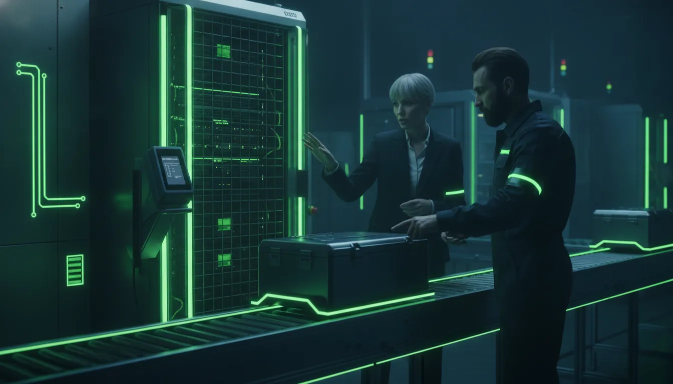 Manufacturing leaders coordinating security evidence responsibilities