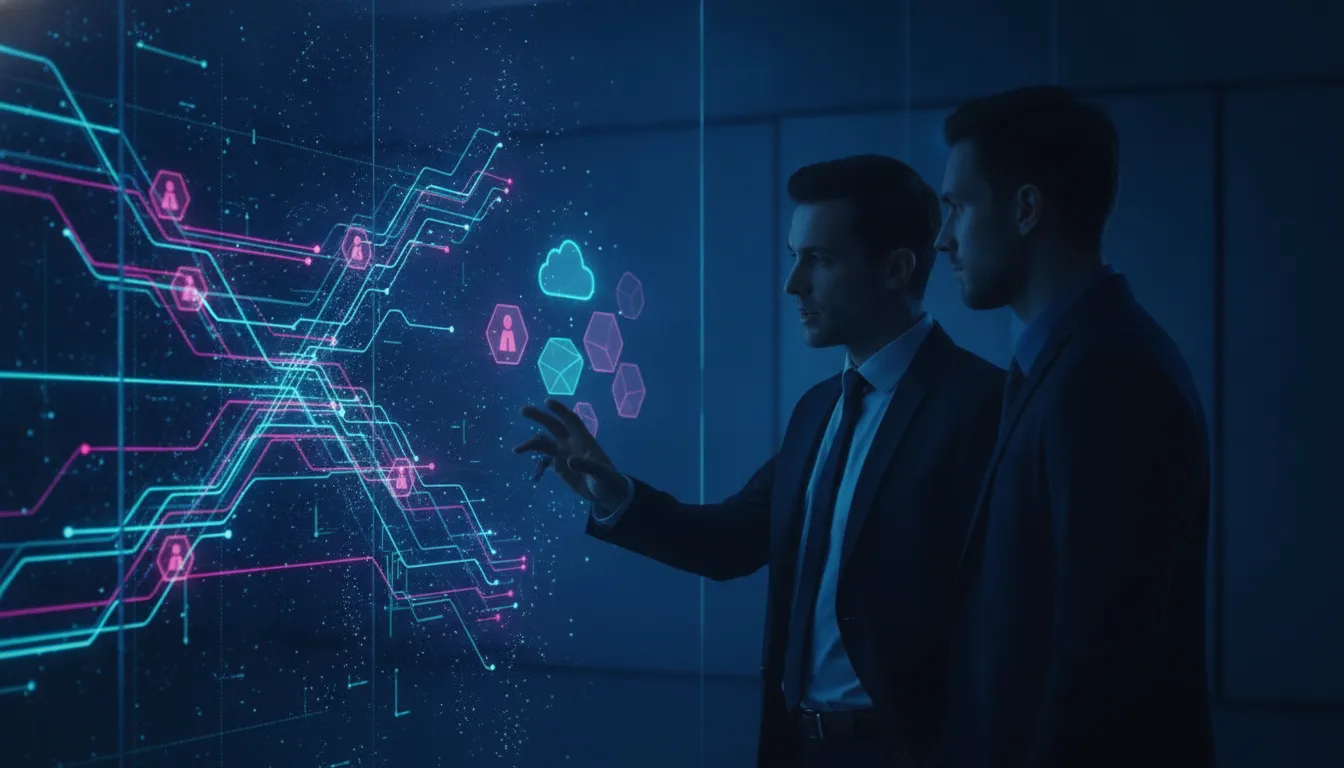 Security team reviewing connected AI agent identity and cloud access paths
