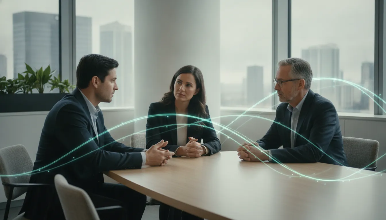 Security team reviewing connected human risk signals across an enterprise