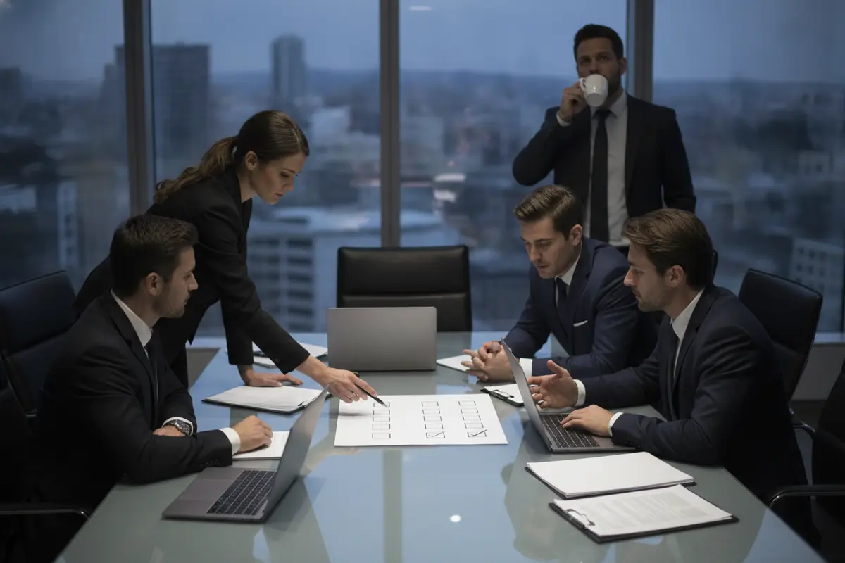 Security and privacy stakeholders reviewing human risk program safeguards