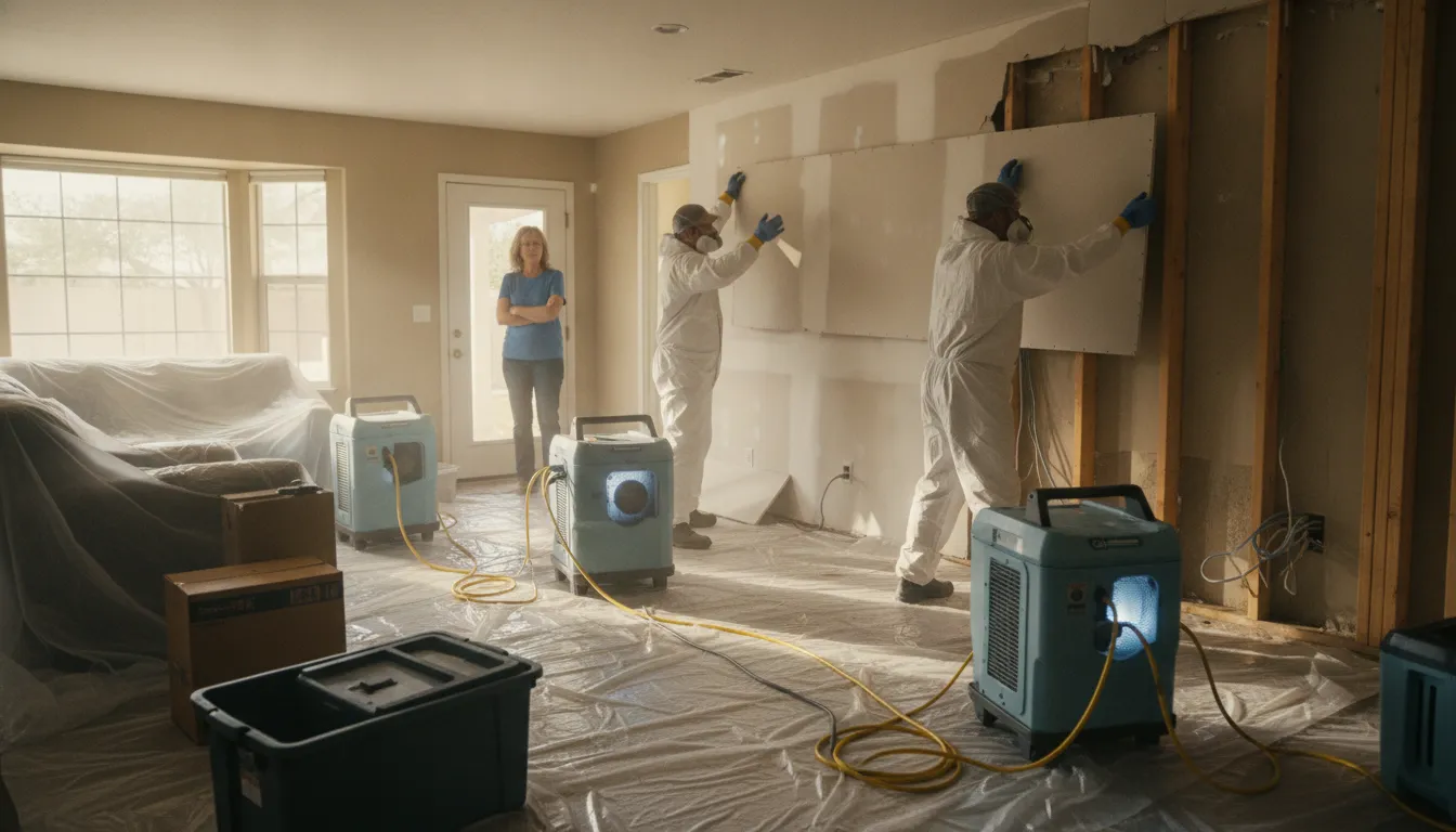 911 restoration vs servpro bakersfield comparison during a property emergency