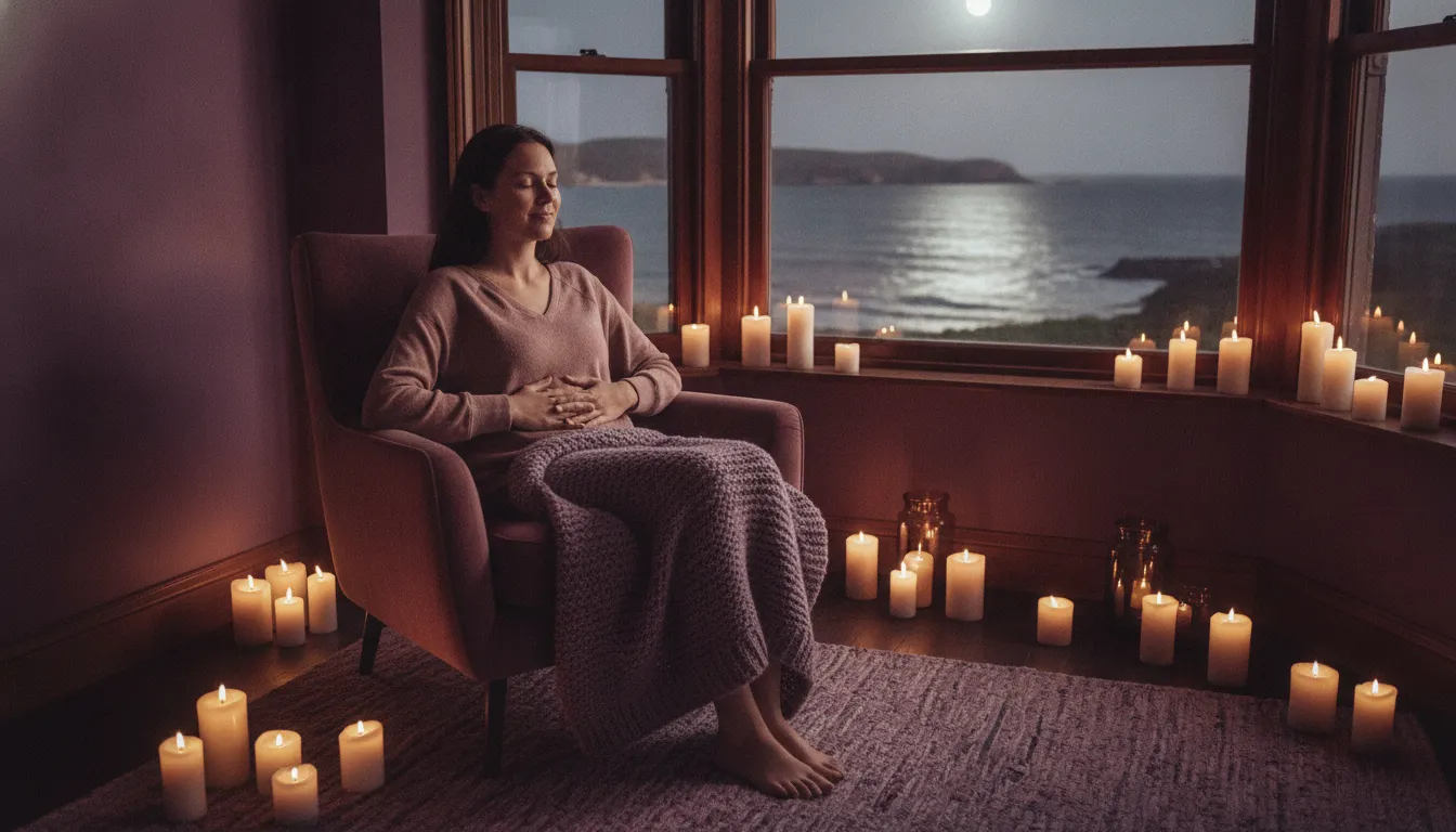 Caregiver burnout recovery for women through nervous system regulation in a calm home setting