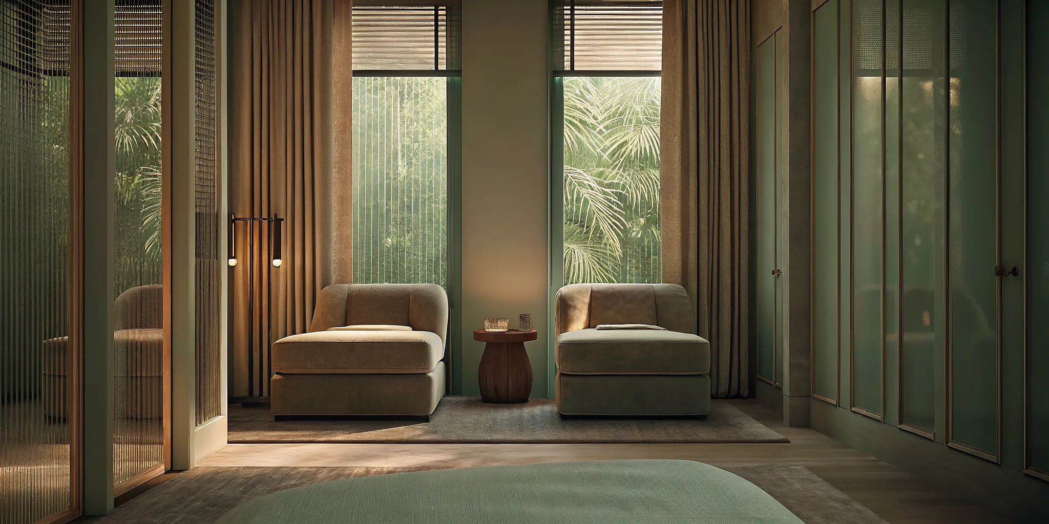 Private consultation room for discreet treatment admissions