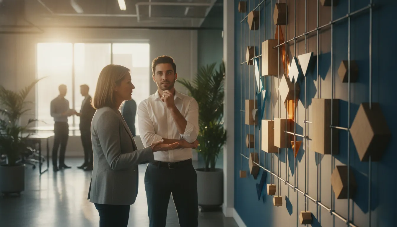 MSP owner and marketing leader planning growth together