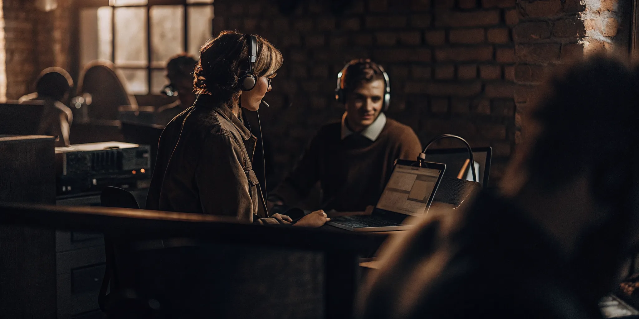 MSP owners interviewing a help desk technician for a technical hiring role