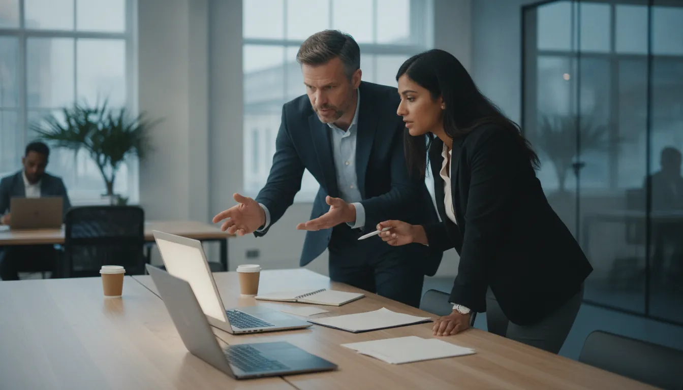 MSP owner and hiring manager planning a technical recruitment process MSP owner and hiring manager planning a technical recruitment process
