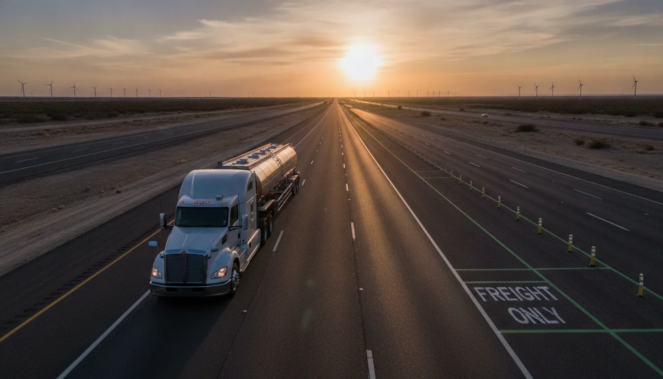 How to choose loads as an owner operator by planning consistent freight lanes