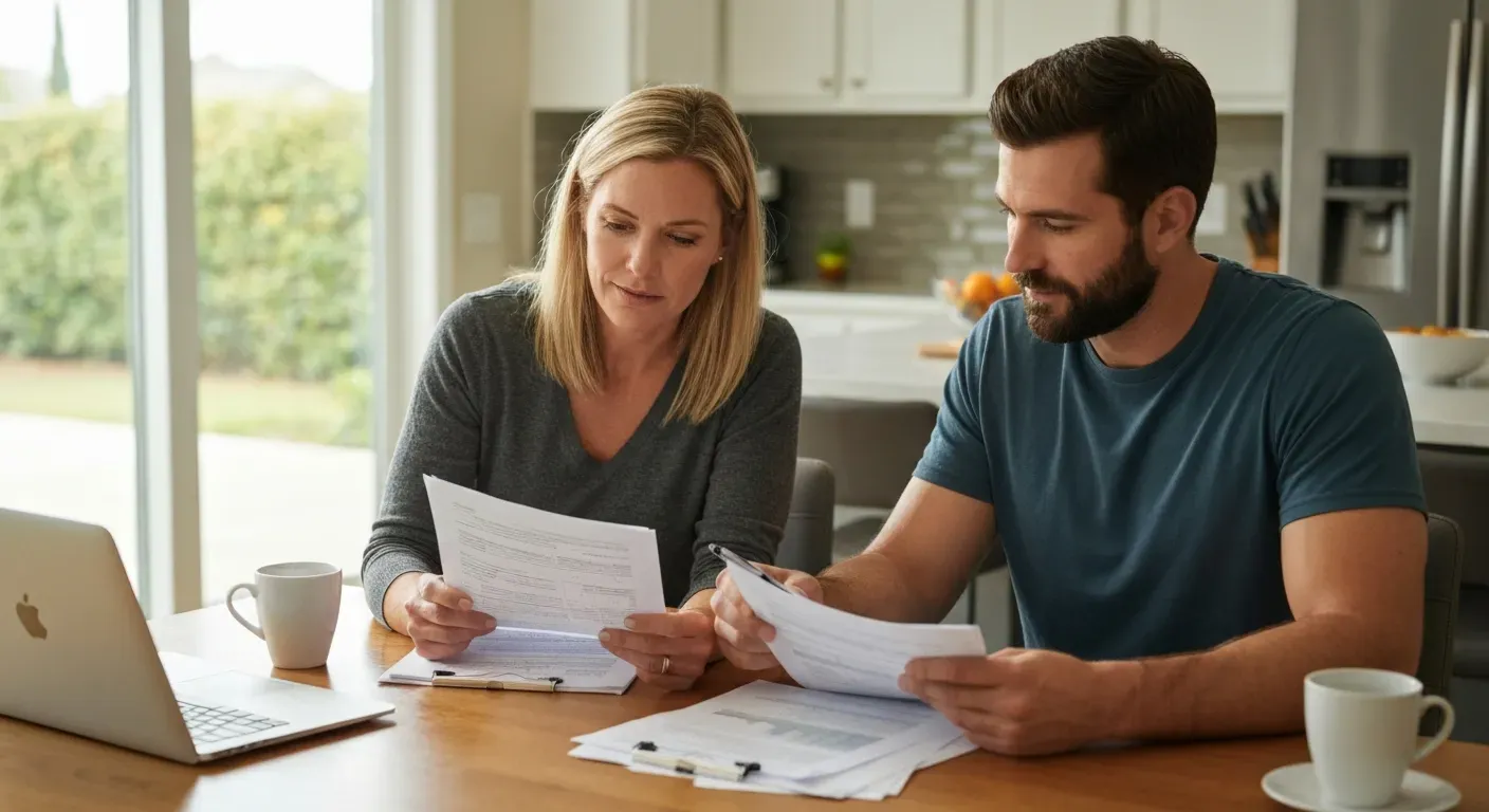 Comparison graphic for community property trust California review topics