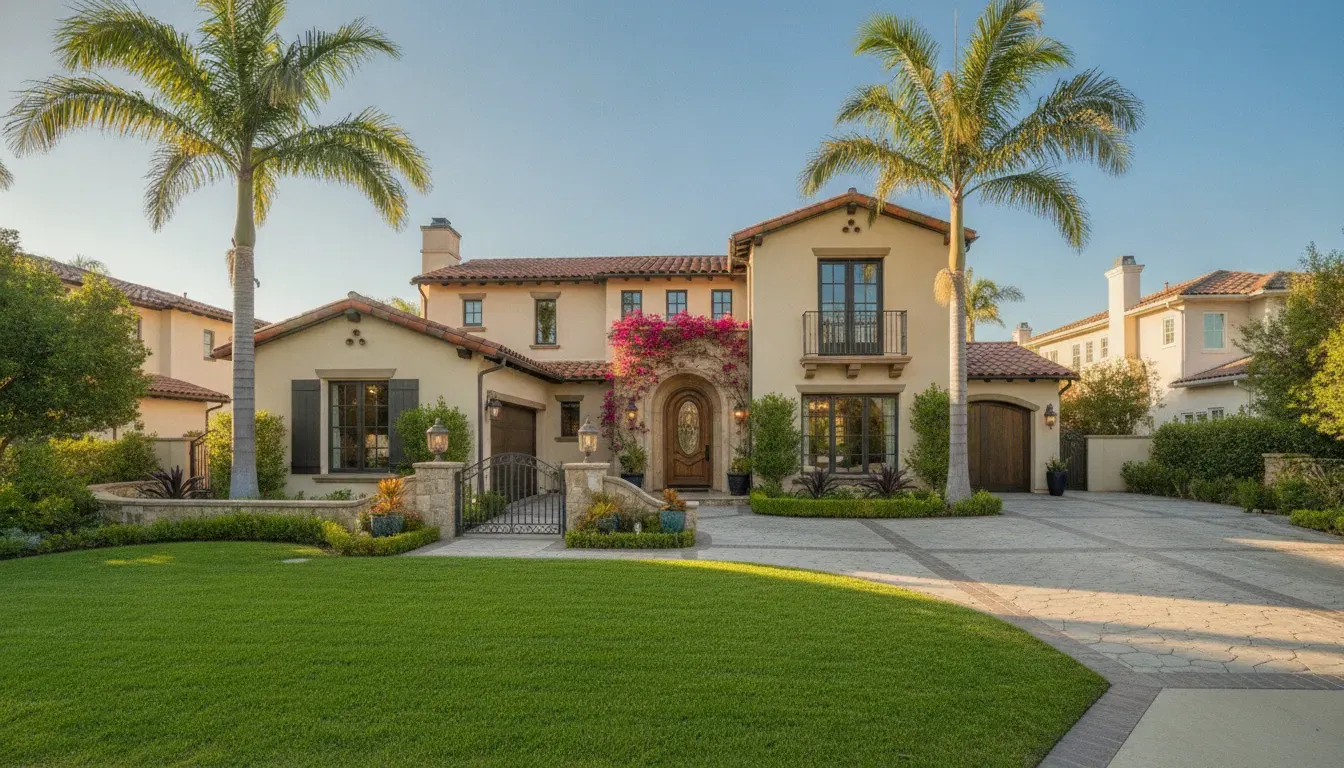 A beautiful California home representing Proposition 19 property tax planning and inheritance