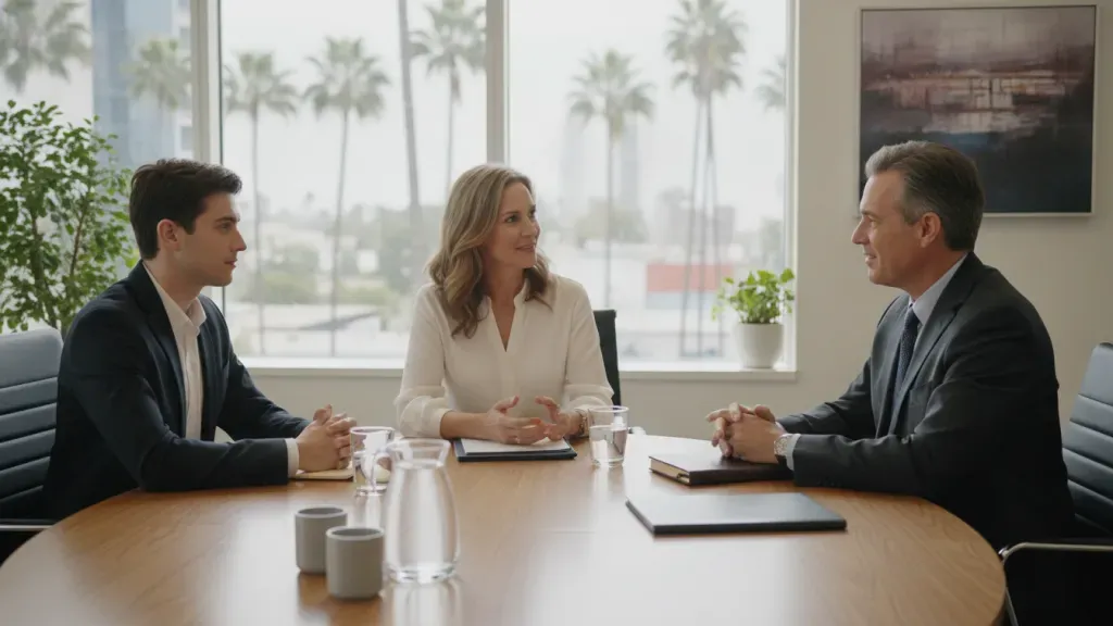 Successor trustee communicating with beneficiaries and an estate planning attorney