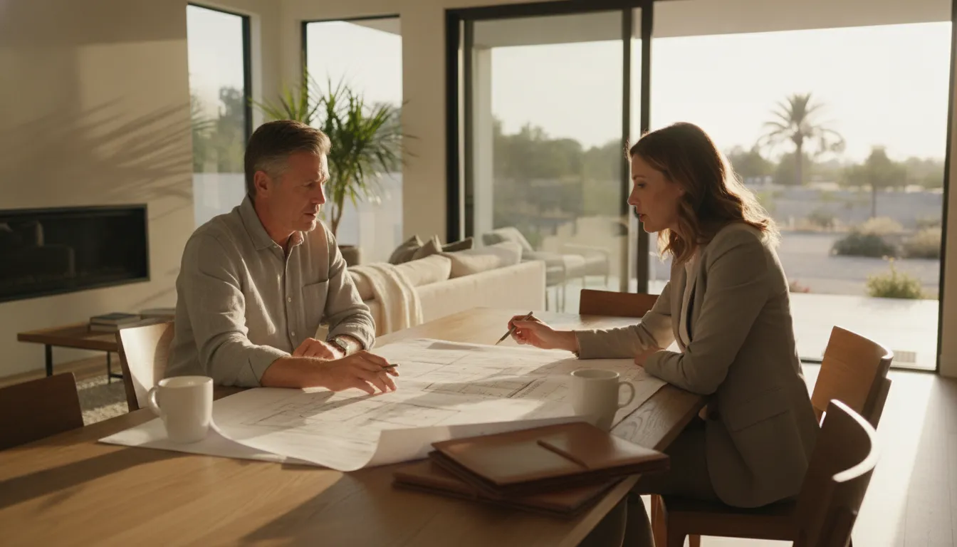 Successor trustee meeting with a legal advisor about trust administration