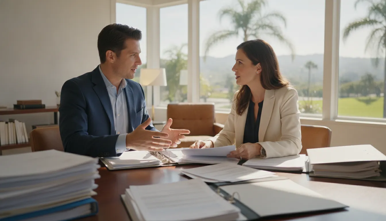 Trustee consulting counsel about trustee surcharge California risk