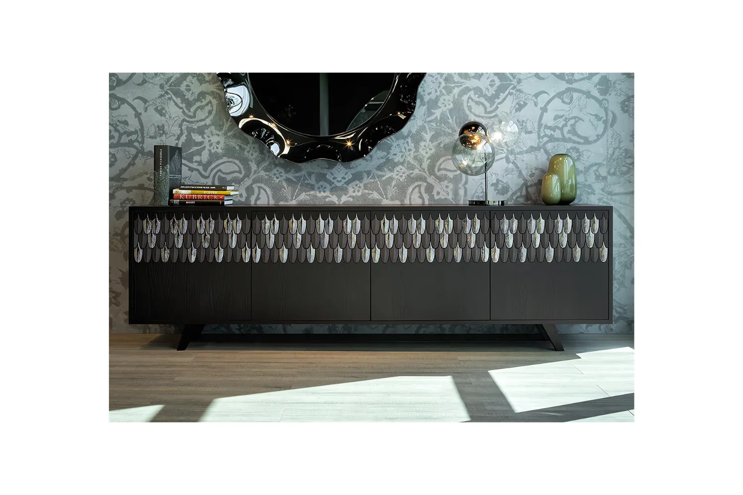 Modern office credenza inspiration with the Plumina sideboard from EuroHome