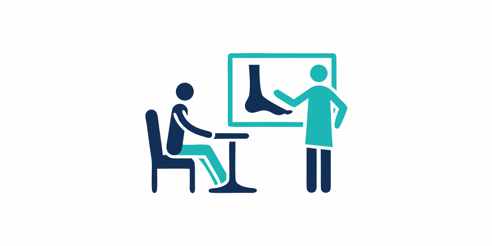 Podiatry heel pain comparison showing Achilles tendinitis vs plantar fasciitis anatomy