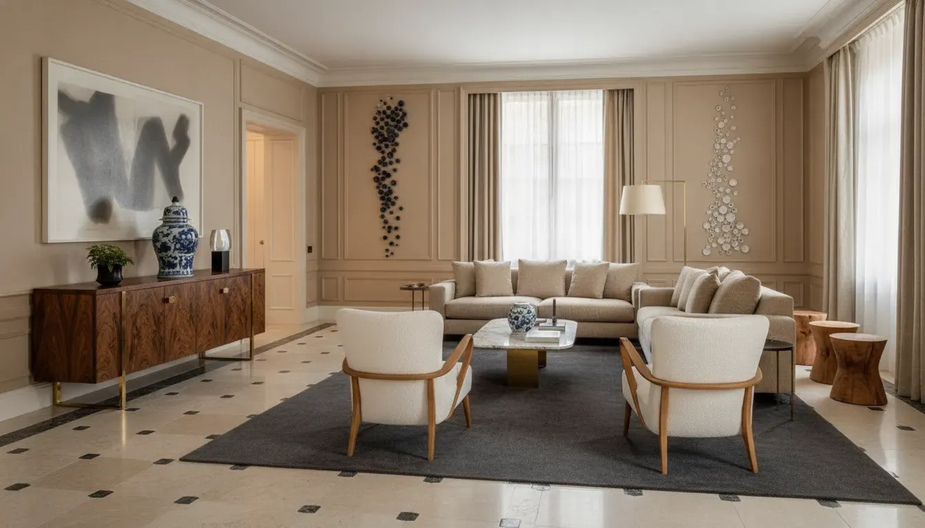 Art-led luxury interior design as an investment in a timeless home