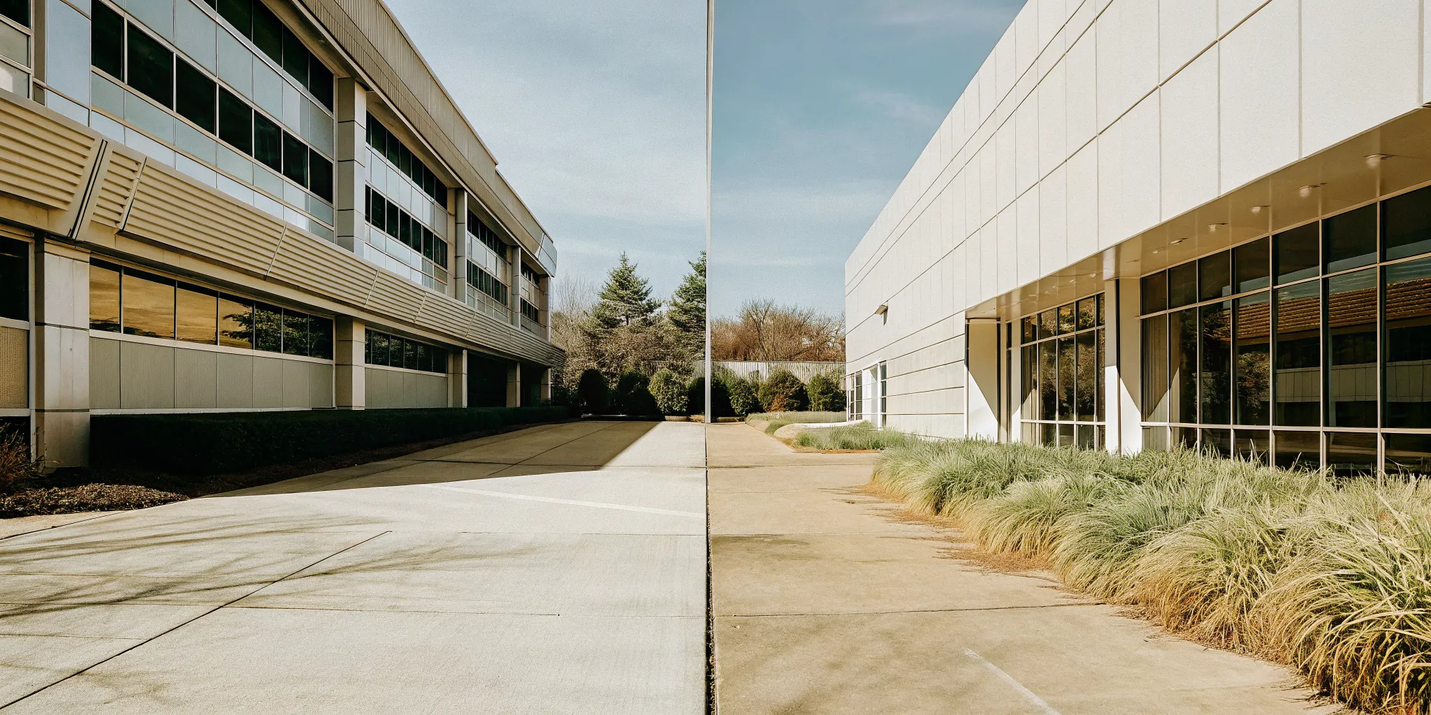Commercial office buildings and industrial manufacturing facilities in Iowa representing assessed properties eligible for tax appeal review