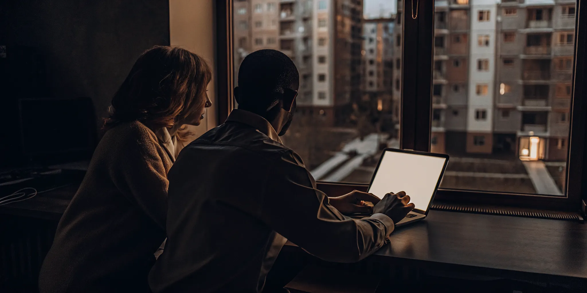 Owner reviewing property management technology reporting and portfolio exceptions