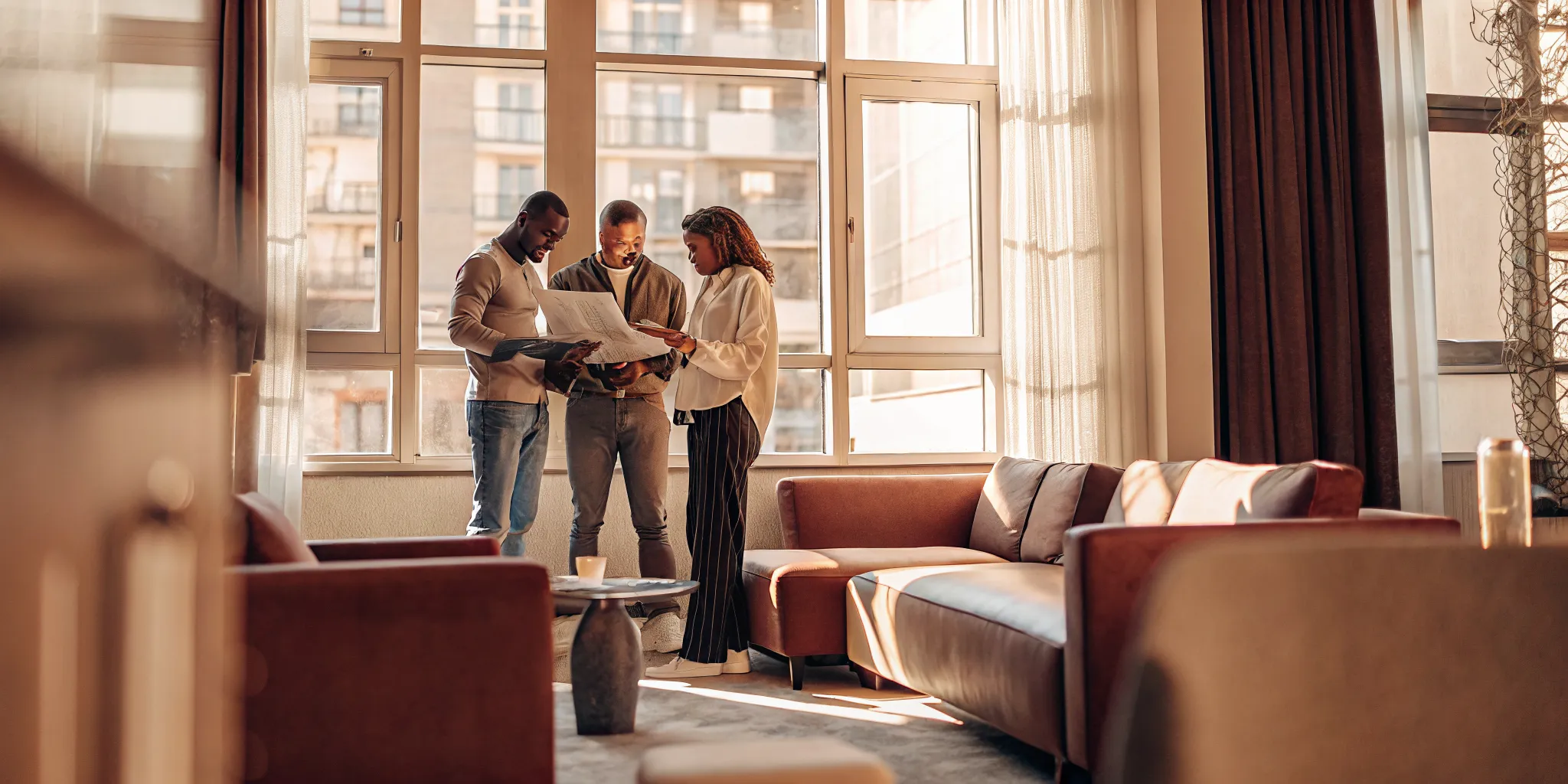 Property owner reviewing records and operational priorities after a management change