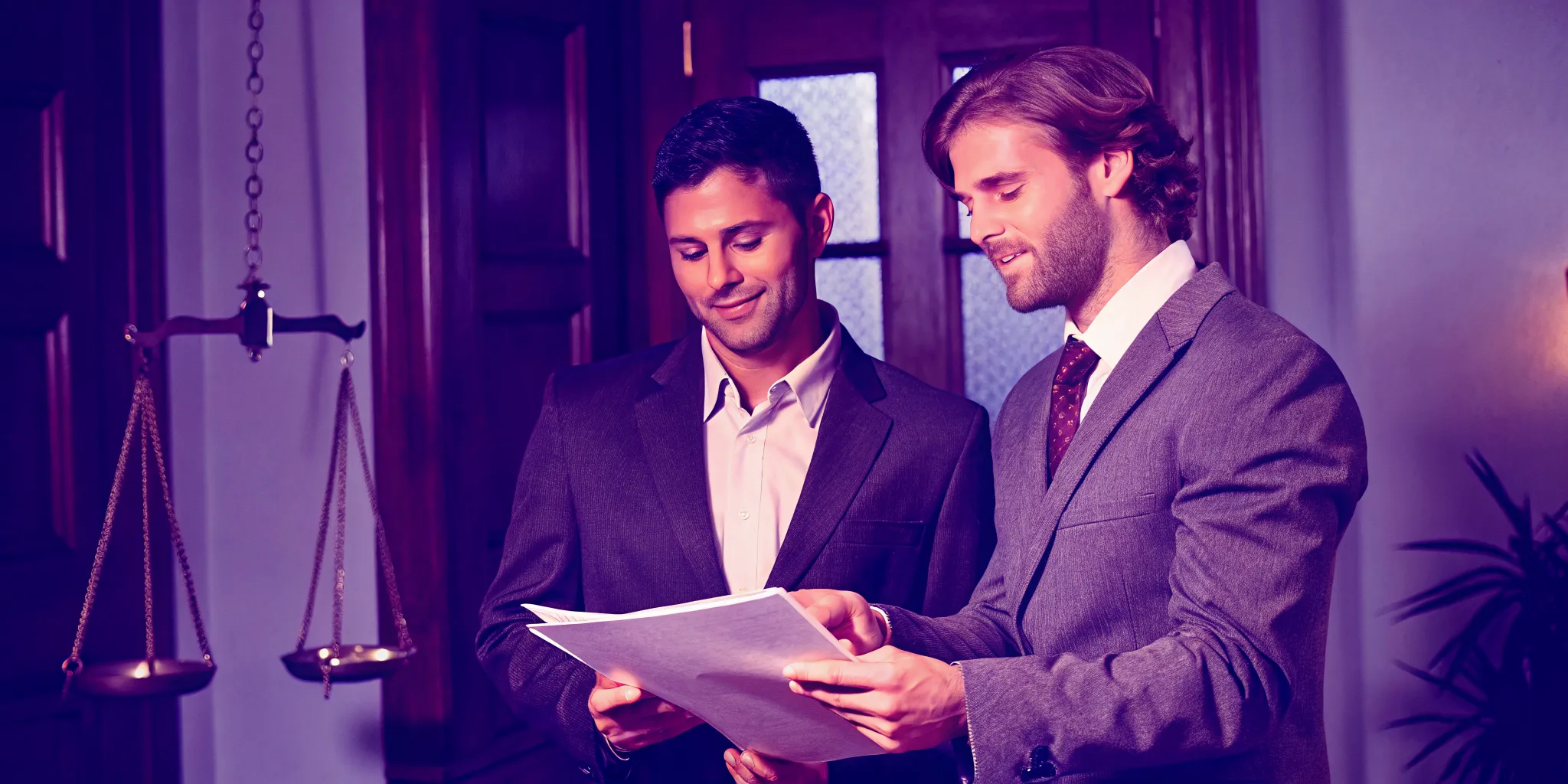 Attorney and plaintiff comparing nonprofit litigation funding options
