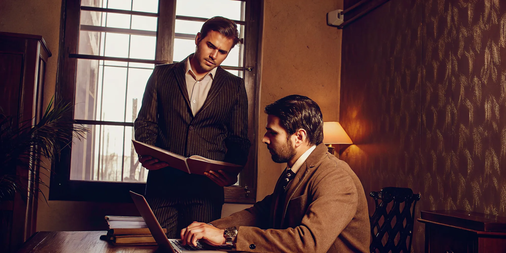 Attorney discussing fair pre-settlement funding with a client