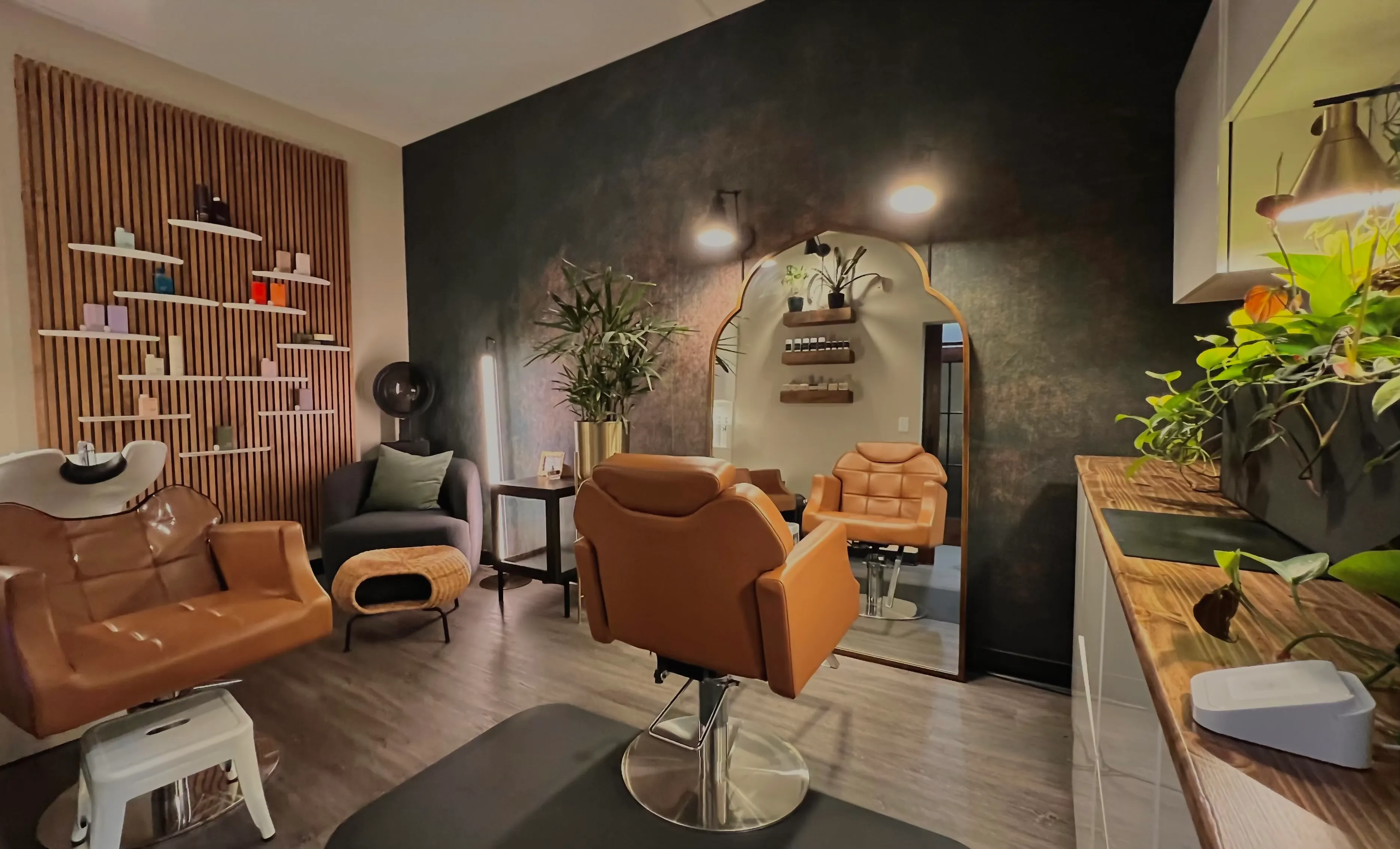 Private stylist suite interior at a Salons by JC franchise location, one of 160-plus locations nationwide