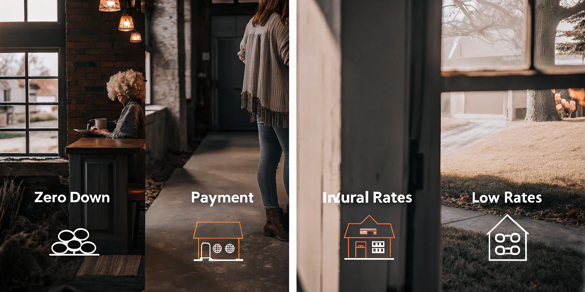 USDA Guaranteed vs Direct loan comparison overview with key features