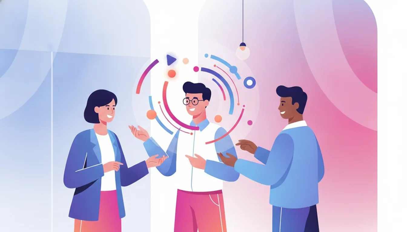 Cybersecurity leaders collaborating around survey insights