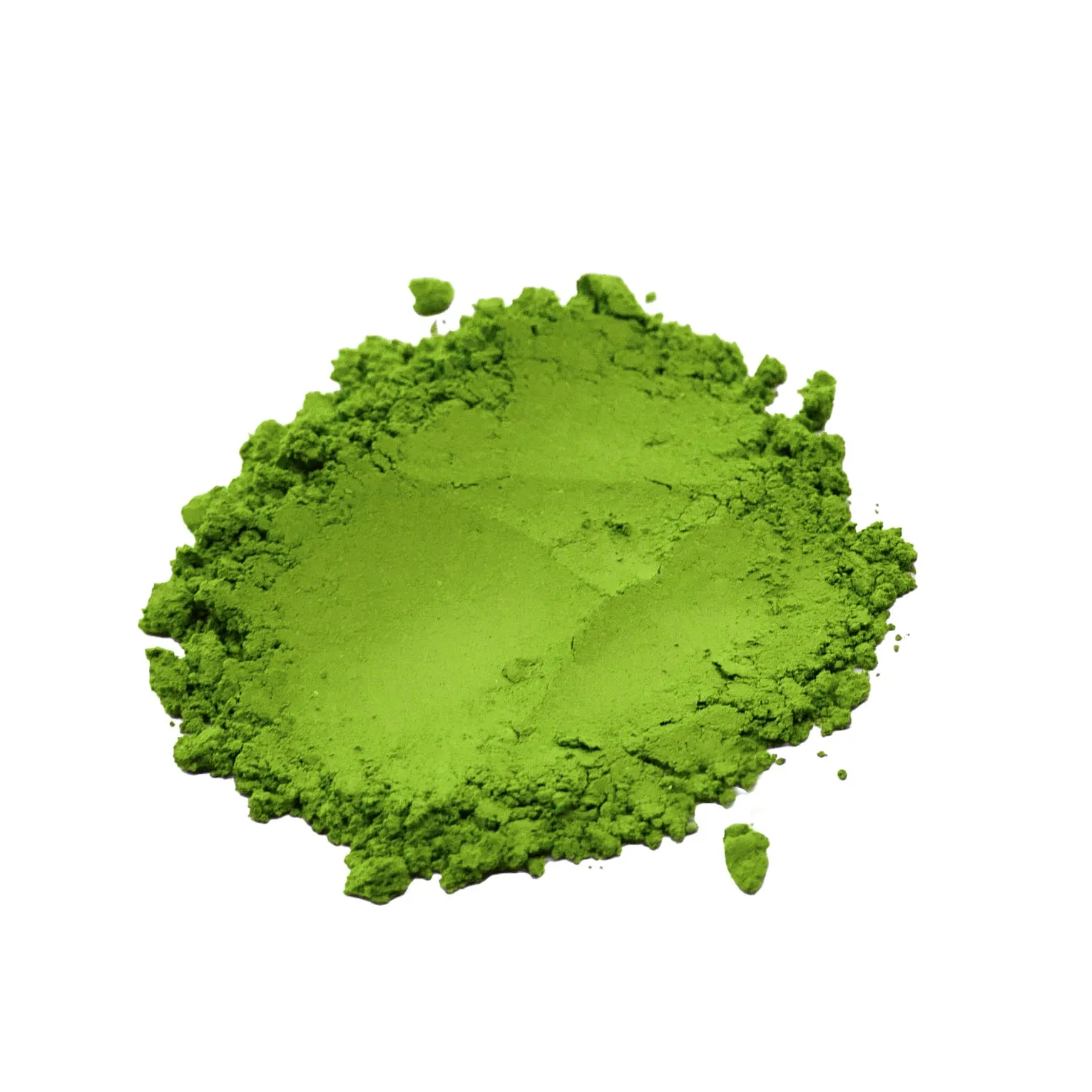 Ceremonial matcha prepared in a bowl for comparison with hojicha