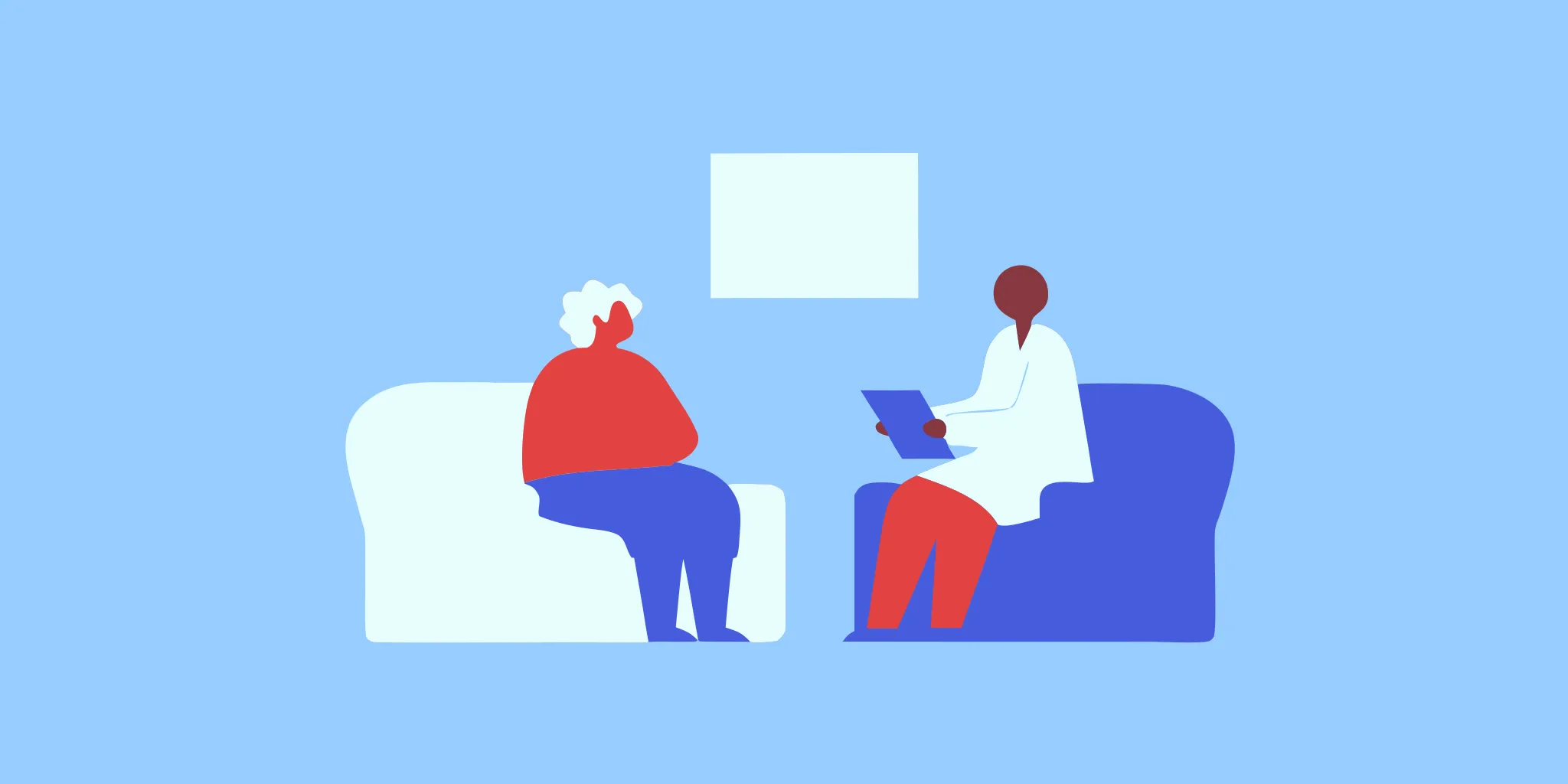 Senior woman reviewing memory supplement safety with her doctor