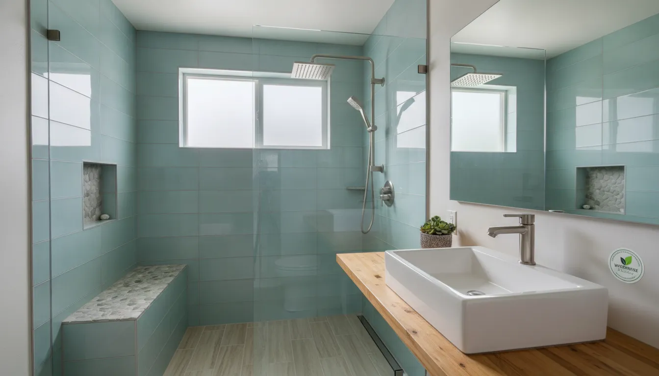 Water-efficient low-flow showerhead and faucet fixtures help protect your septic system by reducing daily wastewater volume