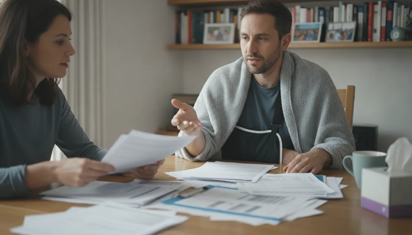Organizing medical and insurance records after a serious Michigan crash