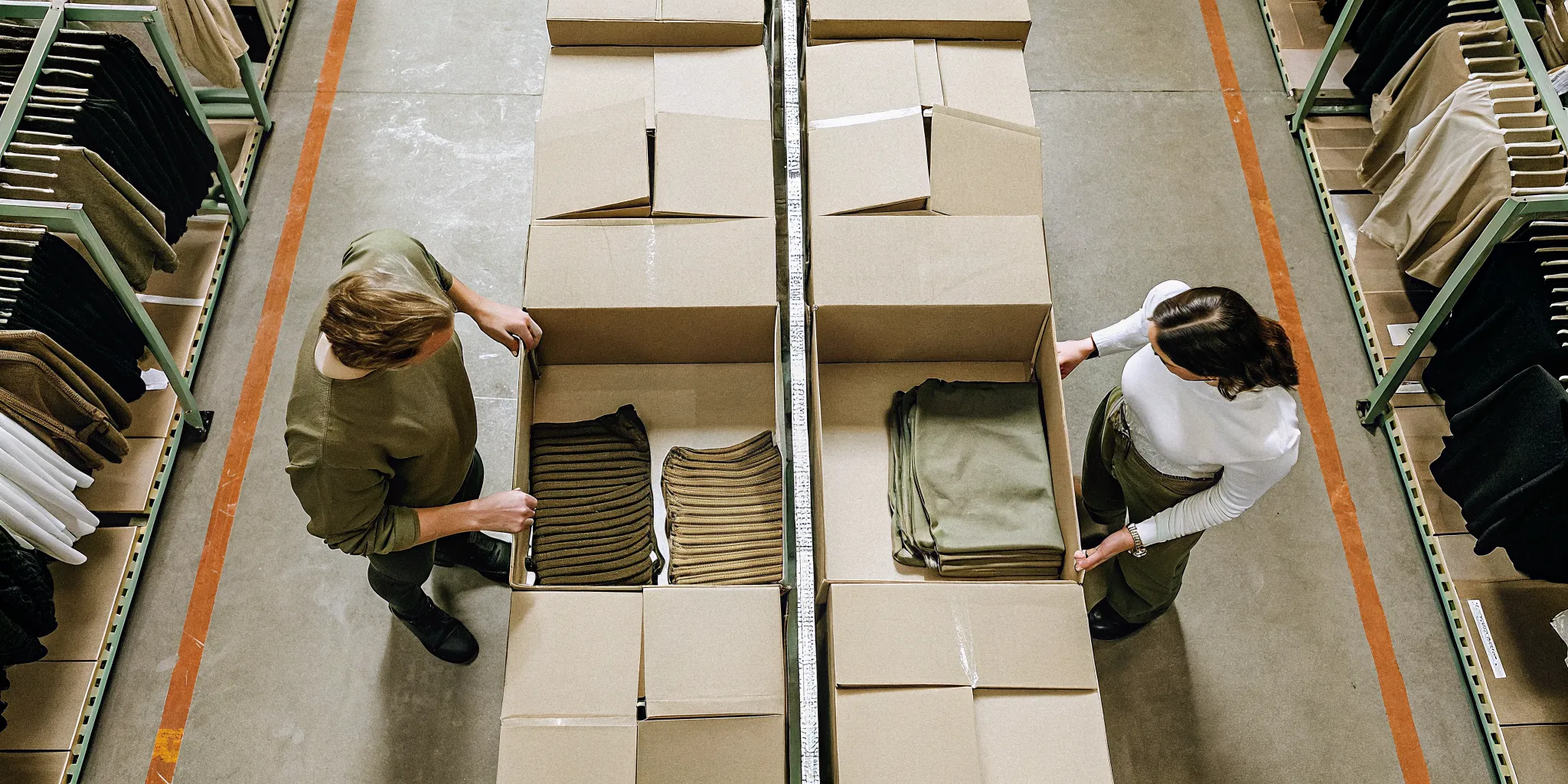 Branded merchandise kitting and global fulfillment workflow
