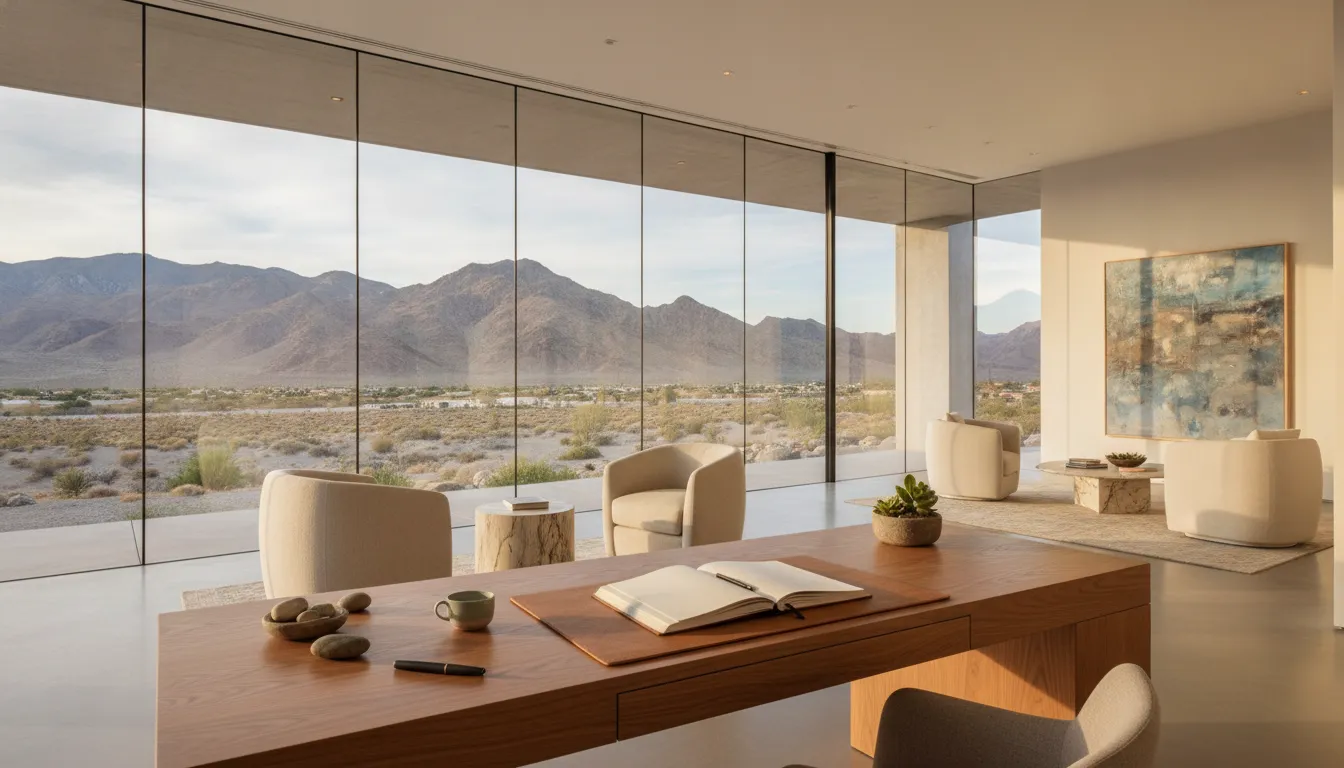Henderson Nevada luxury home interior prepared for remote buyers