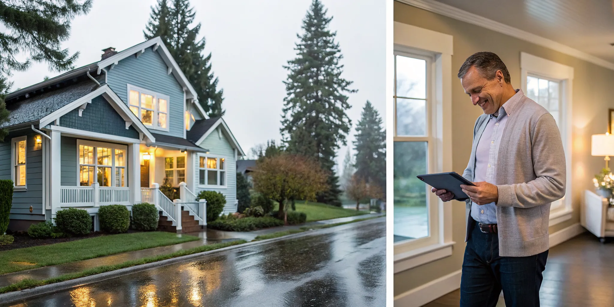 A homeowner reviews a fair cash offer from a We Buy Houses for Cash King County company.