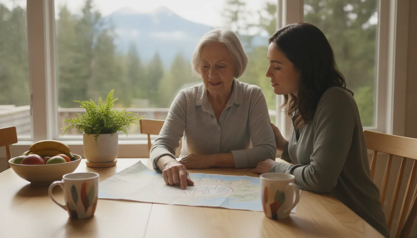 Washington homeowner reviewing fast home sale options with a local property buyer