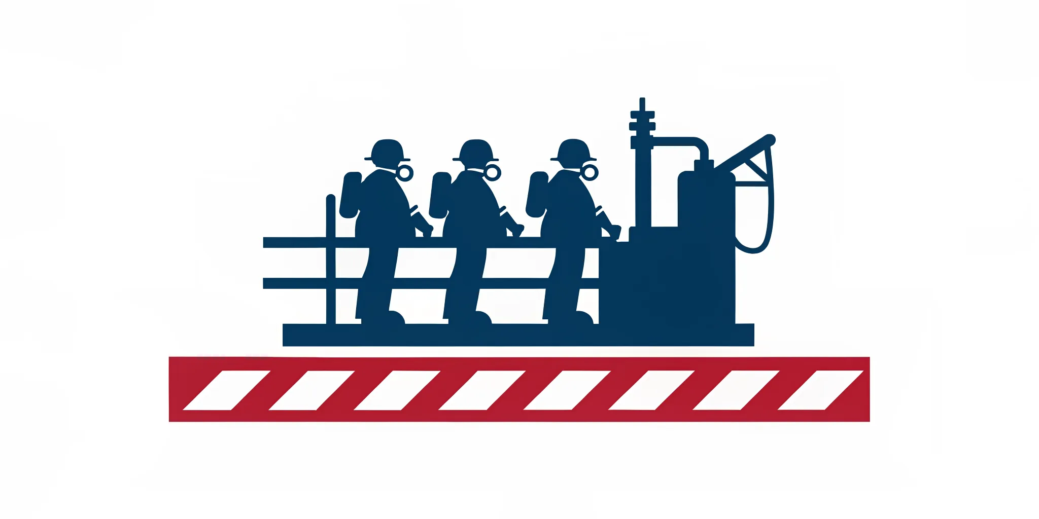 Safety team conducting an emergency response drill at a Permian Basin oil field with coordinated rescue roles and protective equipment
