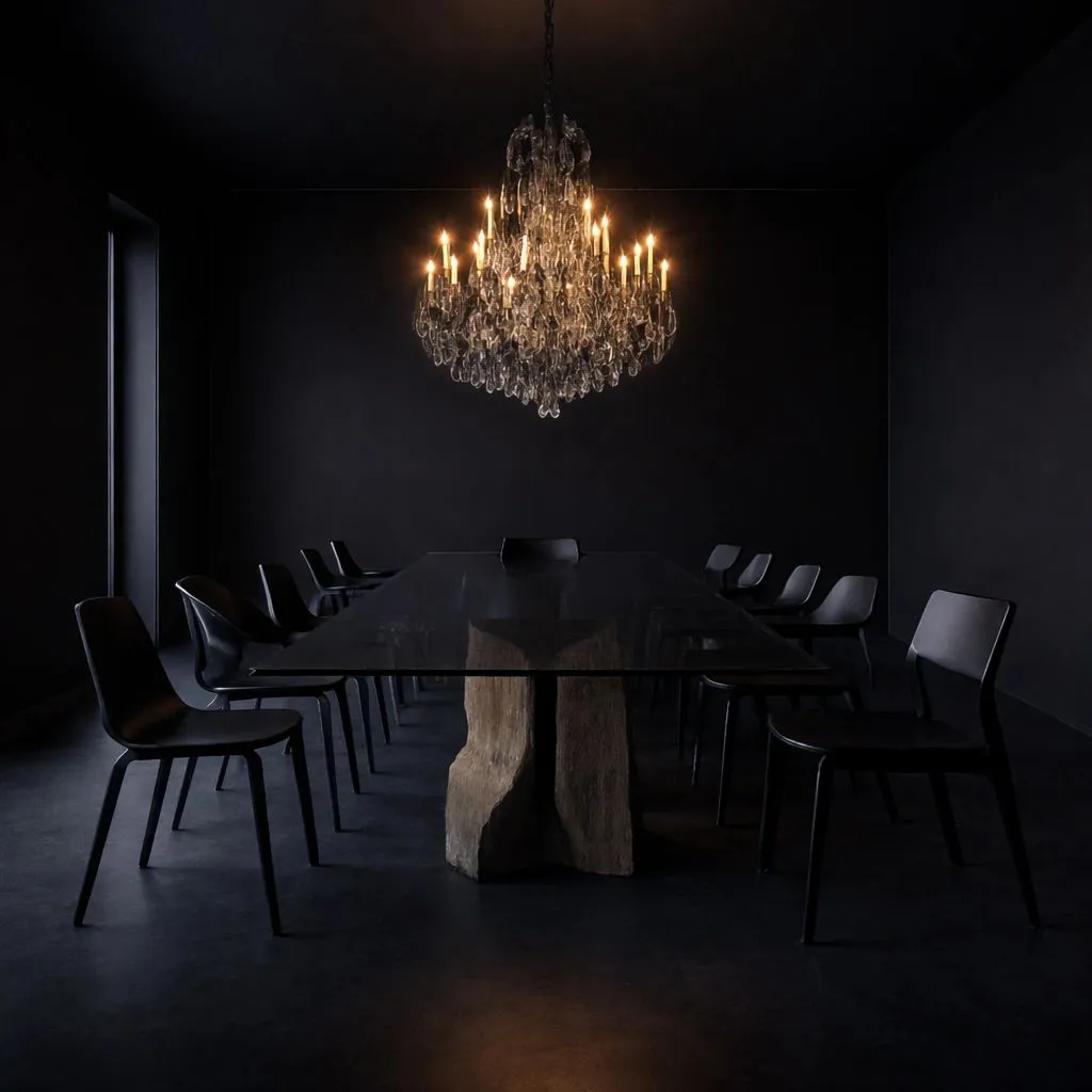 Refined residential dining room designed for connection and everyday life